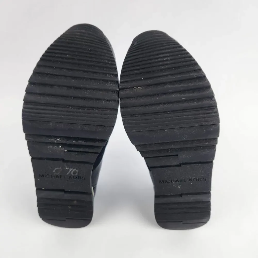 Michael Kors Felix, Black slip-on white siding, Trainer Sneakers Black 8M